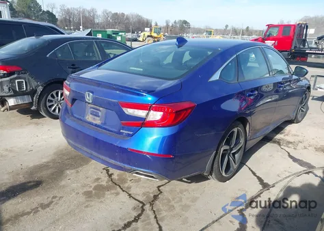2018 Honda Accord Sport from USA, damaged, VIN 1HGCV1F34JA137705
